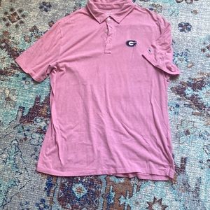 COPY - Vineyard vines Red and white blend UGA shirt